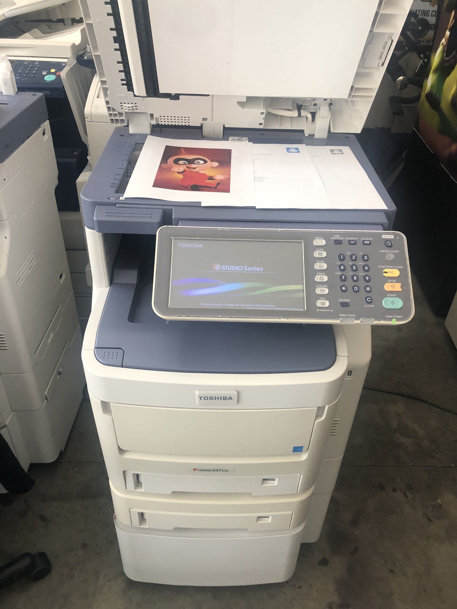 Toshiba Estudio 287csl Color Copier/print/scan