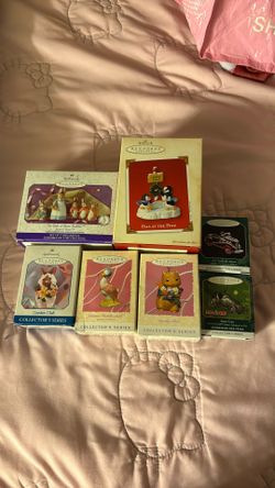 Hallmark ornaments 
