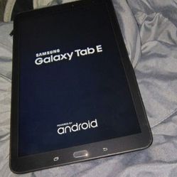 Samsung Galaxy (SM-T567V) Tab E 9.6 inch Tablet  IN GOOD CONDITION, 9.6 inch Full HD (1280 x 800) TFT LCD Touch Display, 2 GB RAM,16 GB +   SD CARD SL