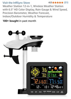InfiSync 12-in-1 Wireless Weather Station