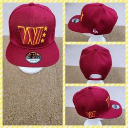 WASHINGTON COMMANDERS NFL FOOTBALL 🏈 SNAPBACK HAT. 