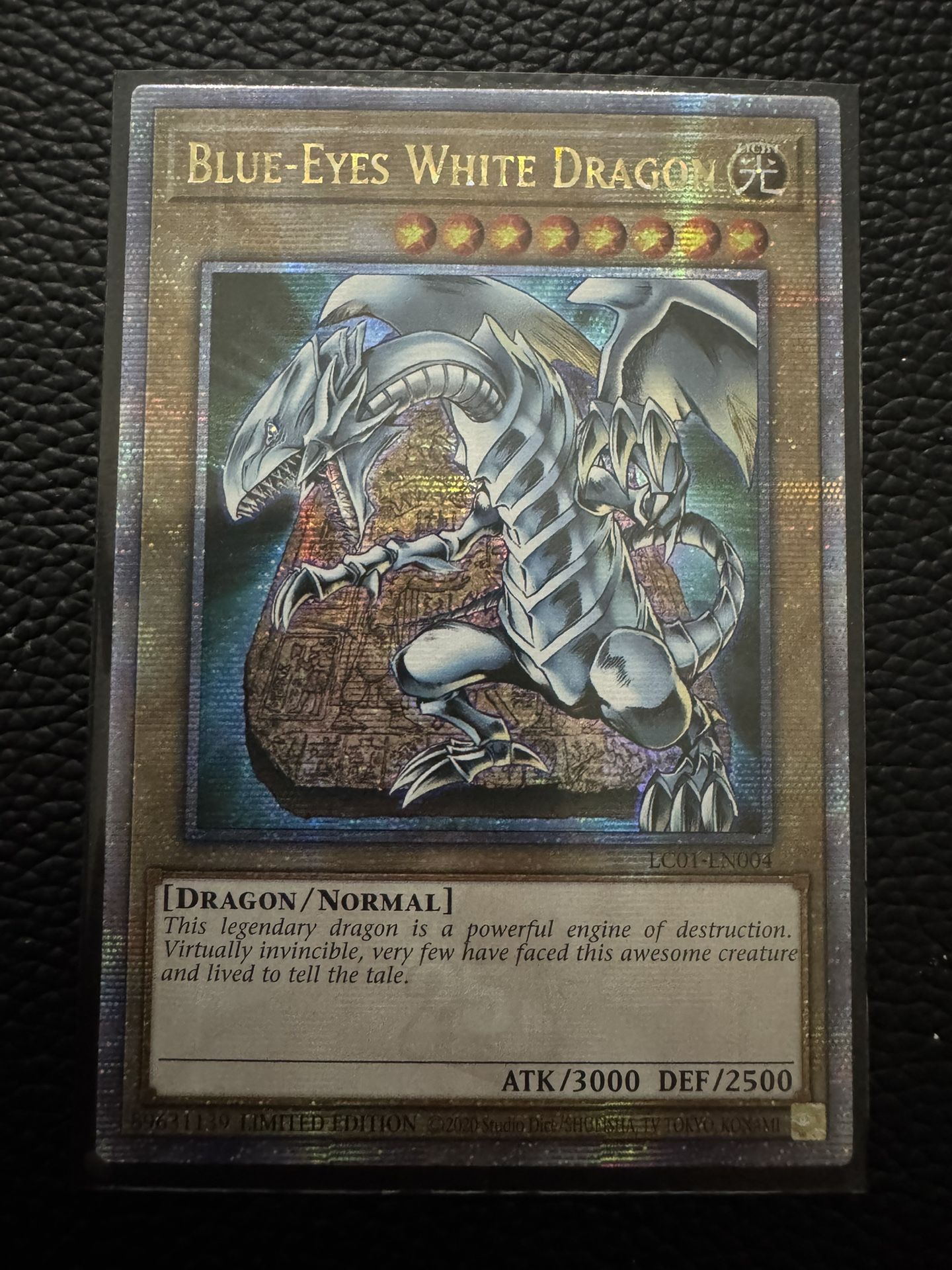 Yu-Gi-Oh! Blue Eyes White Dragon QCR