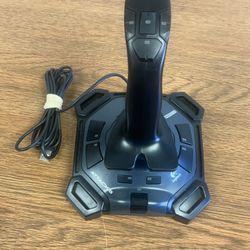Logitech Attack 3 USB Flight Joystick for PC – 11 Programmable Buttons