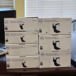 Dell Toner Cartridges S5840 Bundle With Black, Cyan, Magenta and Yellow