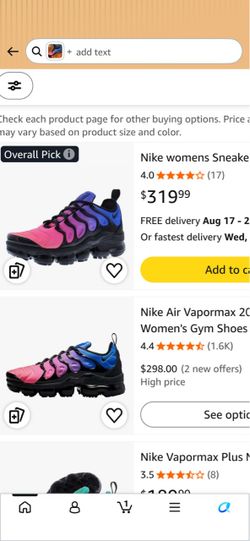 Nike women size .81/2