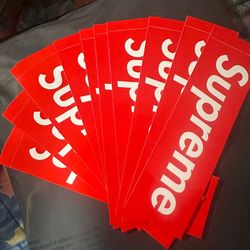 Authentic Supreme Stickers