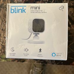 3 Blink Mini Security Cameras 