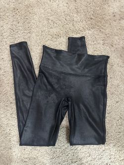 Spanx Faux Leather Leggings Size Small