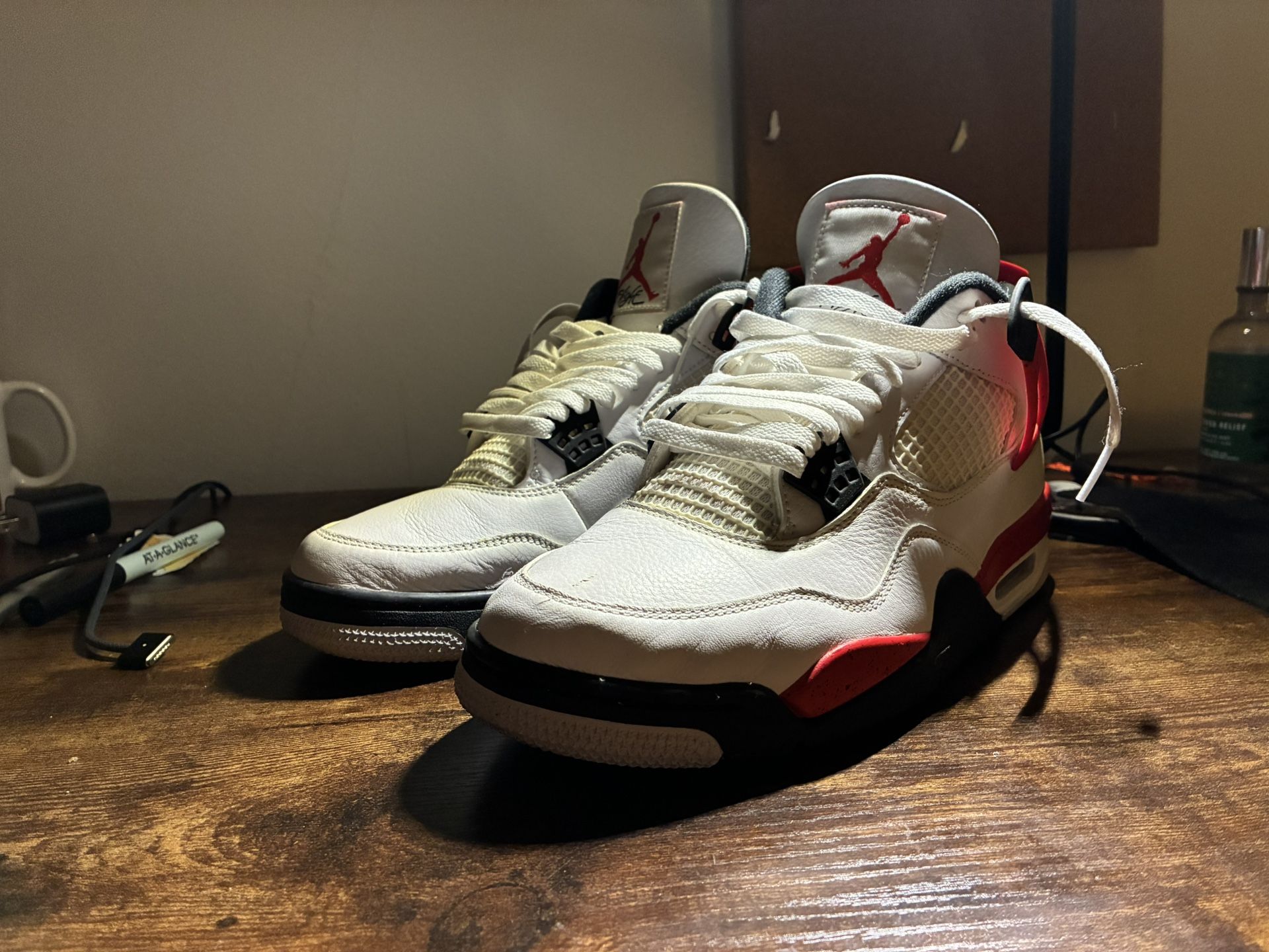 Jordan 4 Retro Red Cement