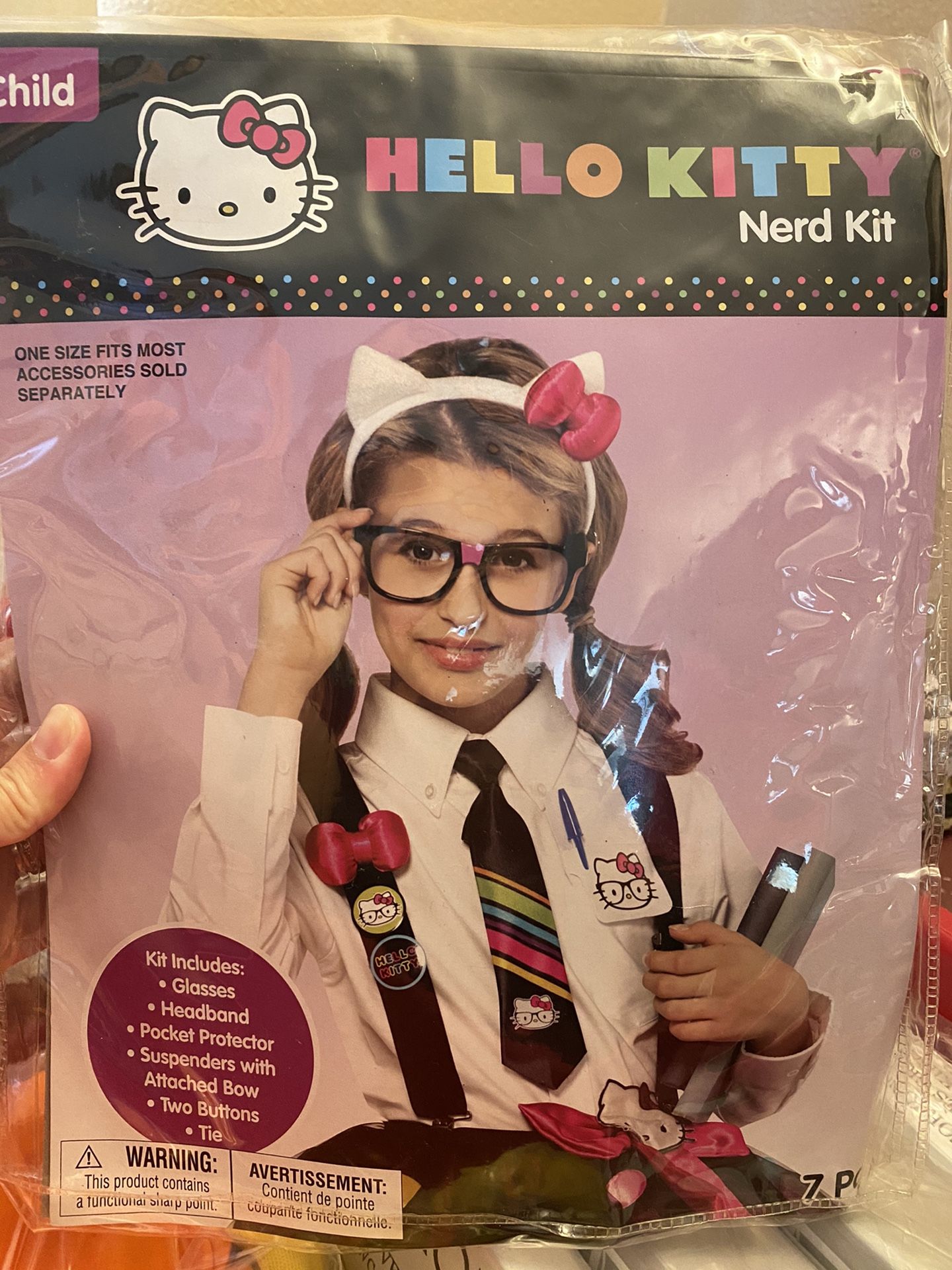 Hello Kitty Nerd Halloween Costume