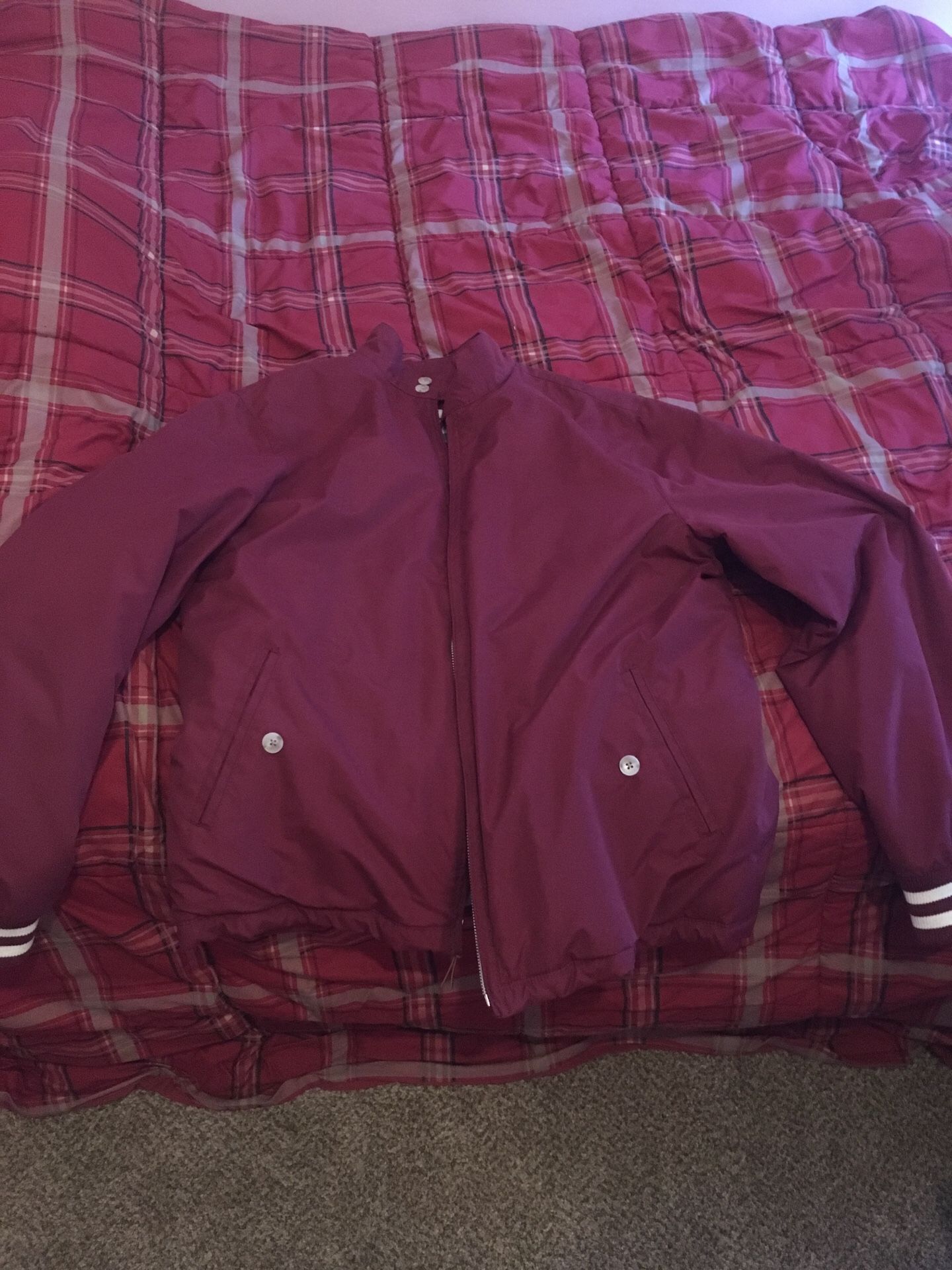 Size L Old Navy bomber jacket