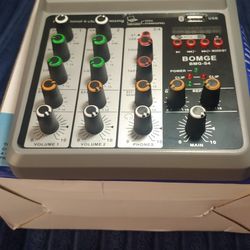 4 Channel Bluetooth Audio Mixer 