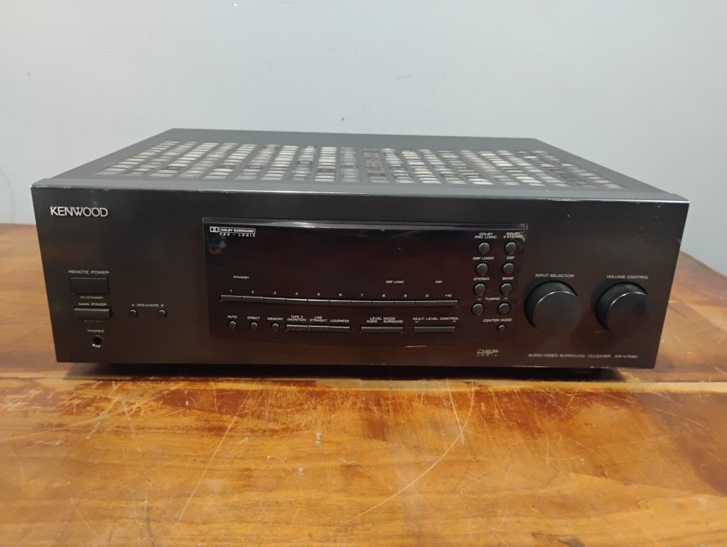 Kenwood KR-V7080 5.1 Stereo Receiver Amplifier