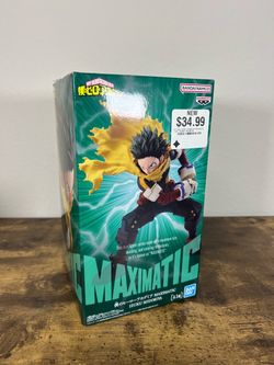 My Hero Academia MAXIMATIC Izuku Midoriya Deku Figure w/ Box
