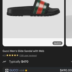 Gucci Slides 