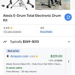 Alesia E-Drum Set 