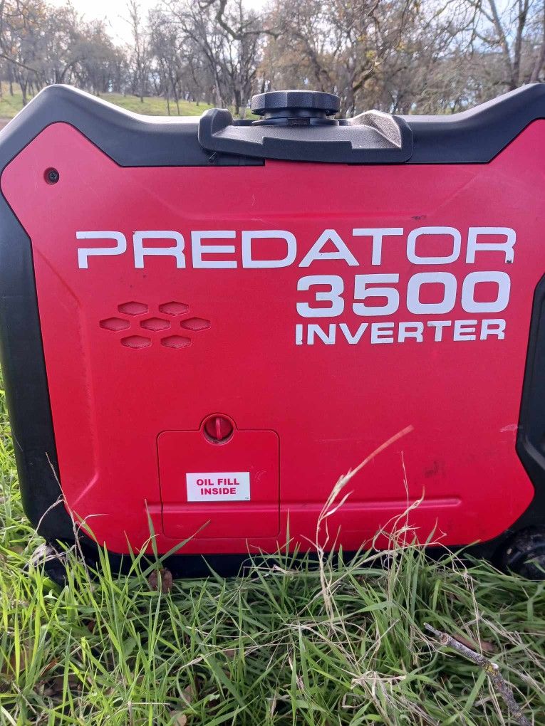 Predator Super Quiet Inverter Generator for Sale in Roseville, CA OfferUp