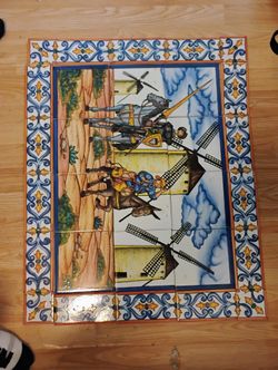 Don Quixote Tile Photo