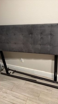 Grey Headboard For Full