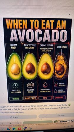 4x$1 avocado 🥑