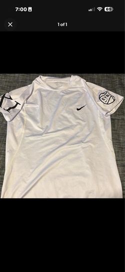 Nike EYBL Dri-FIT Men's White Breathable Polyester Athletic Fit L