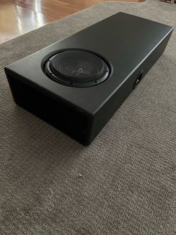 10" Audio Control Shallow 2ohm Sub in Ported Box