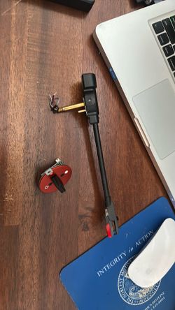 Numark PT01 scratch tone arm and crossfader