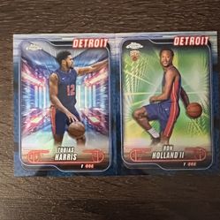 Detroit Pistons (Blue refractors)