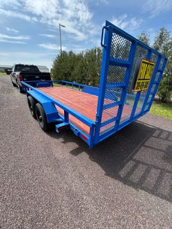 2027 Tomahawk Trailer 82” W X 16’L (6.8 ft W X 16 ft L)