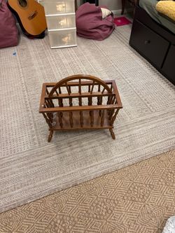 Vintage magazine rack