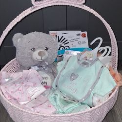 Big Beautiful Baby Girl Basket/ All New 