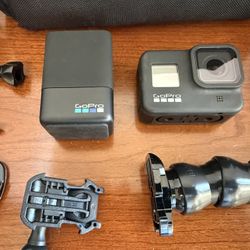 GoPro Hero 8 With Two Batteries, Charger And Accessories