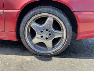 Set of 4 Rims with Tires for Mercedes AMG size 245/40/18”