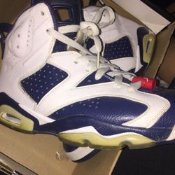 Air Jordan retro 6 Olympic shoes