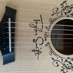 Taylor Guitar Signed By Taylor Swift 