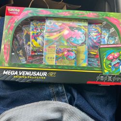 Pokemon Mega venusaur Ex Premium Collection Box 