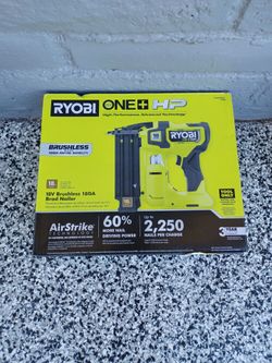 FINISH NAIL GUN 18GA RYOBI 18V TOOL ONLY