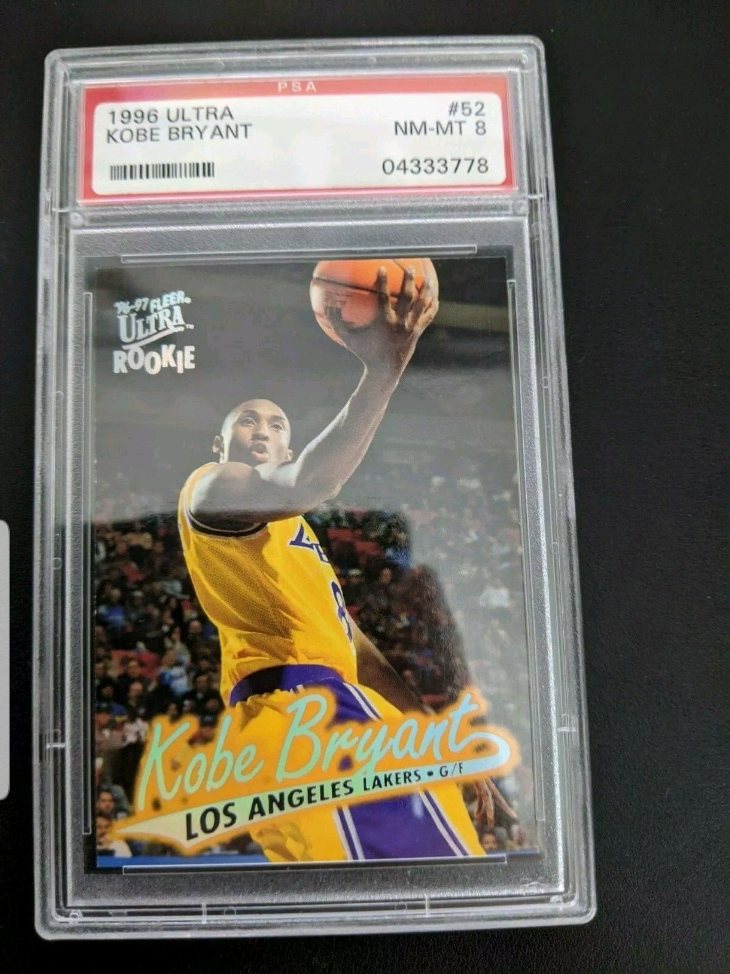 1996 Ultra Kobe Bryant Rookie Card