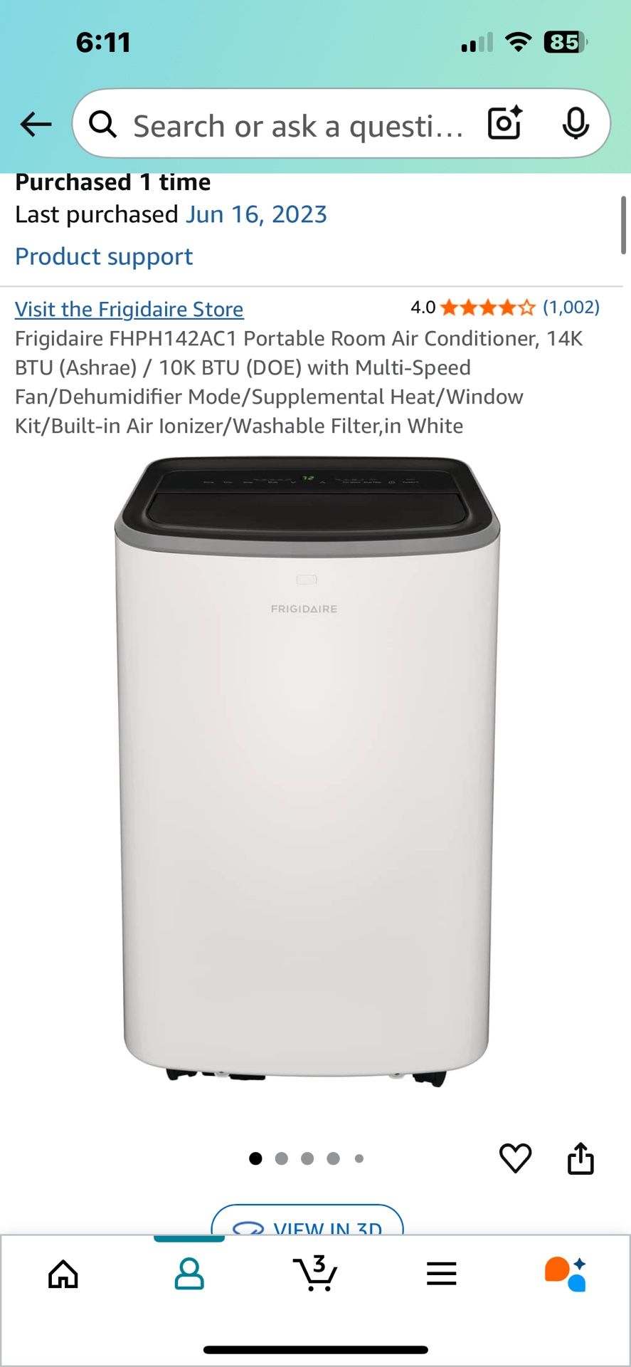 Portable Air conditioner
