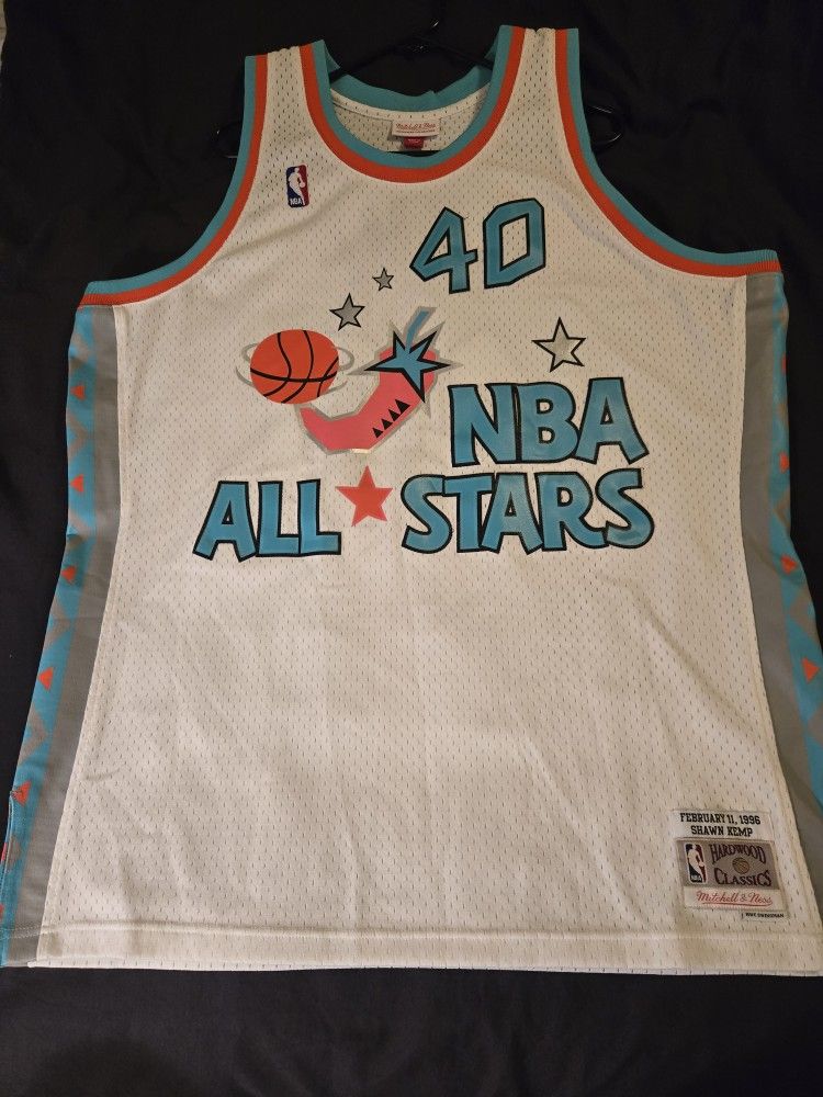 Authentic Shawn Kemp All Star Jersey