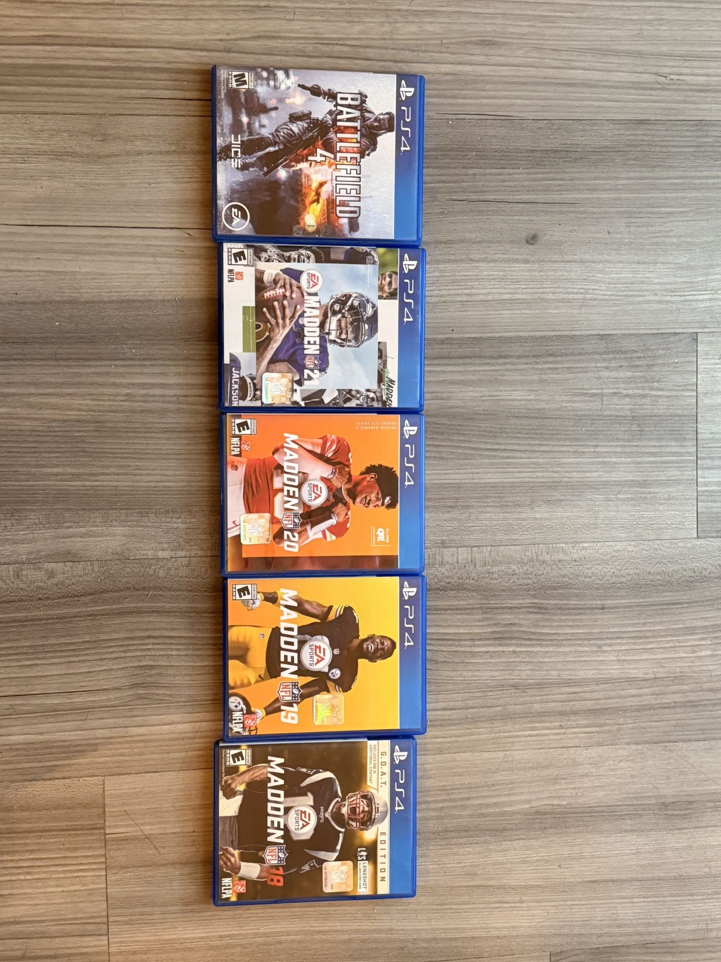 PS4 Madden & battlefield 