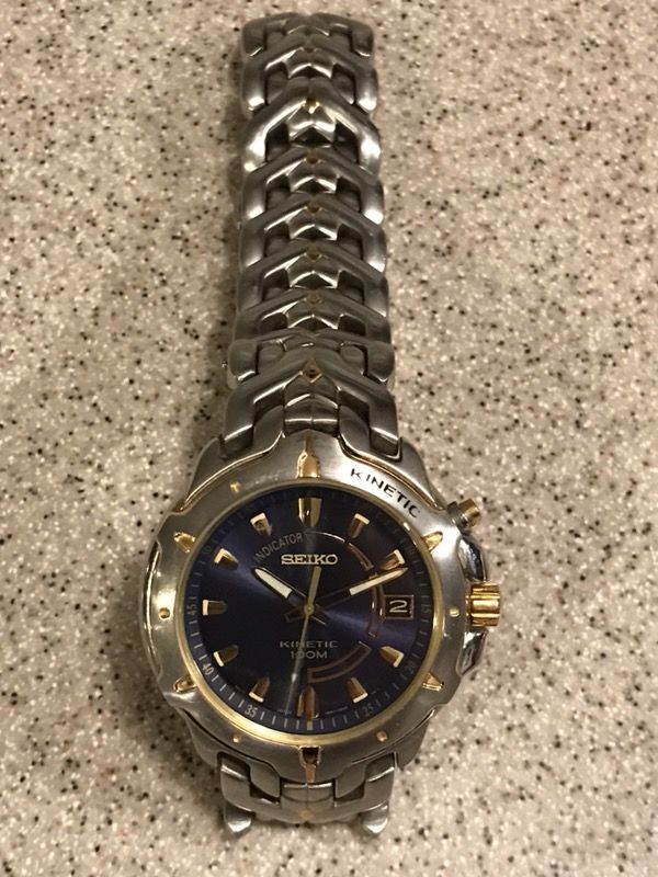 Men's Seiko Kinetic Watch Model 5M62-0010 for Sale in Clover, SC - OfferUp