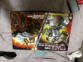 Hasbro Transformers Collaborative G.I. Joe x Transformers Autobot Kup Triple T set.
