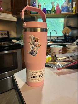 Pink Drinkware Tumbler with and Lid