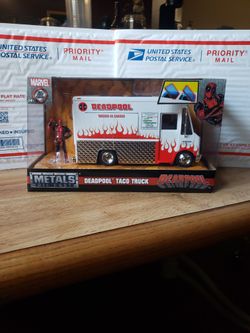 Deadpool Taco Truck  Die Cast Metal 