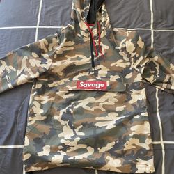 Carbon “Savage” Hoodie/Jacket
