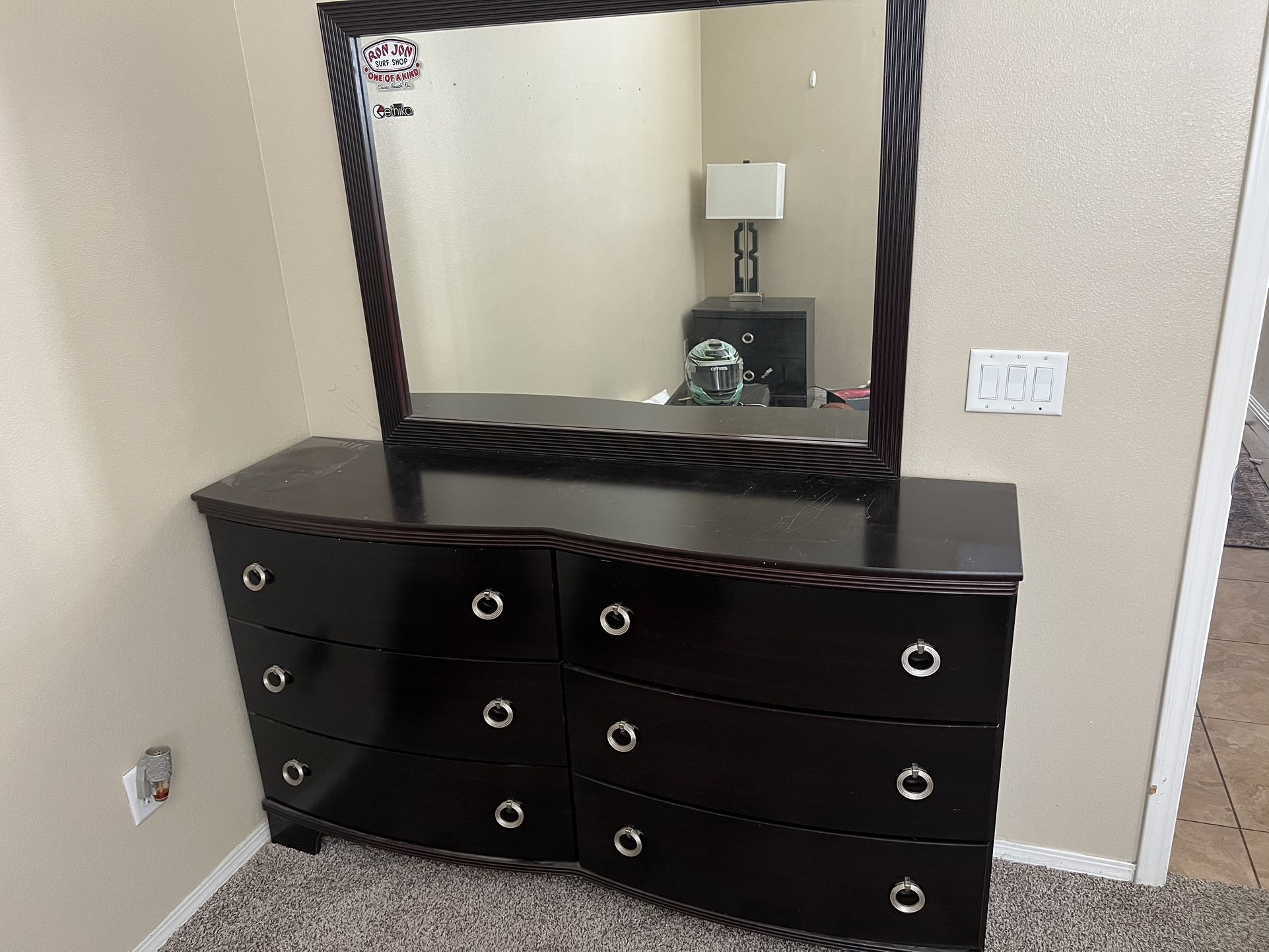 Dresser and Night Stand Set