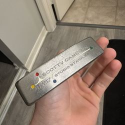 Scotty Cameron Studio Stainless 303 Newport 2 Putter 34" inch 340g w/ Scotty Cameron Custom Shop Headcover