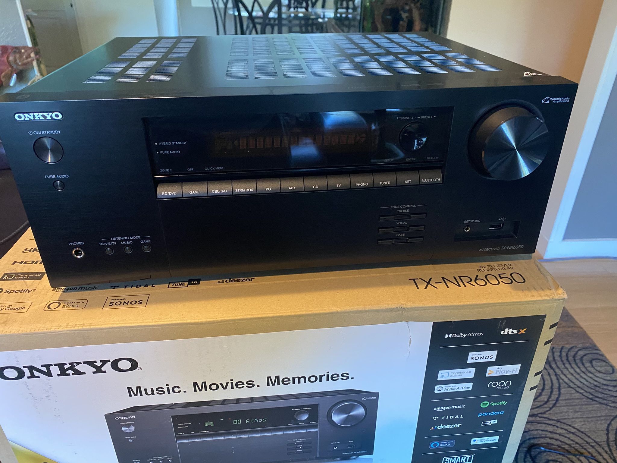Onkyo TX-NR 6050 Smart HomeTheater receiver