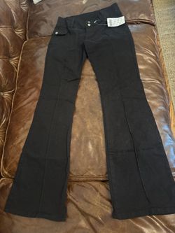 NEW J. Galt Black Flare Pants / Jeans – Size Small – NWT